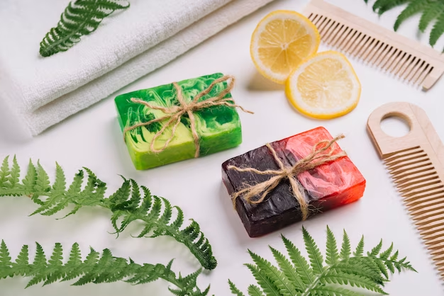 Soap lying on the table